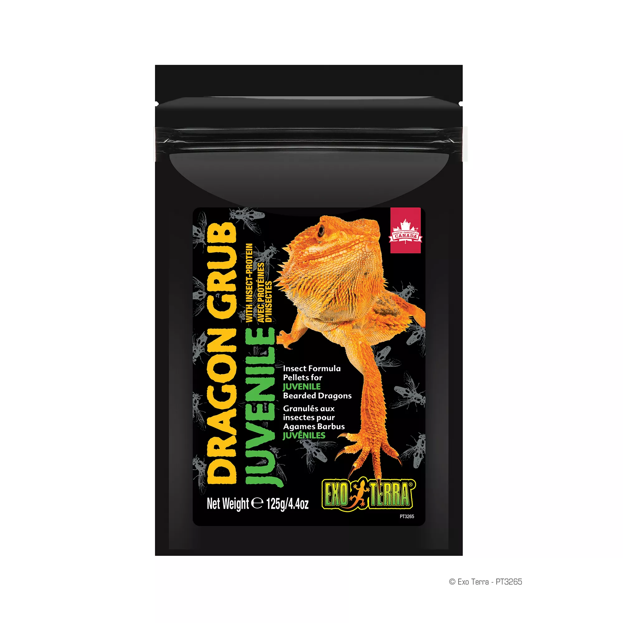 Exo Terra® Dragon Grub Juvenile Bearded Dragon Pellets