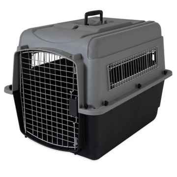 Black wire dog crate