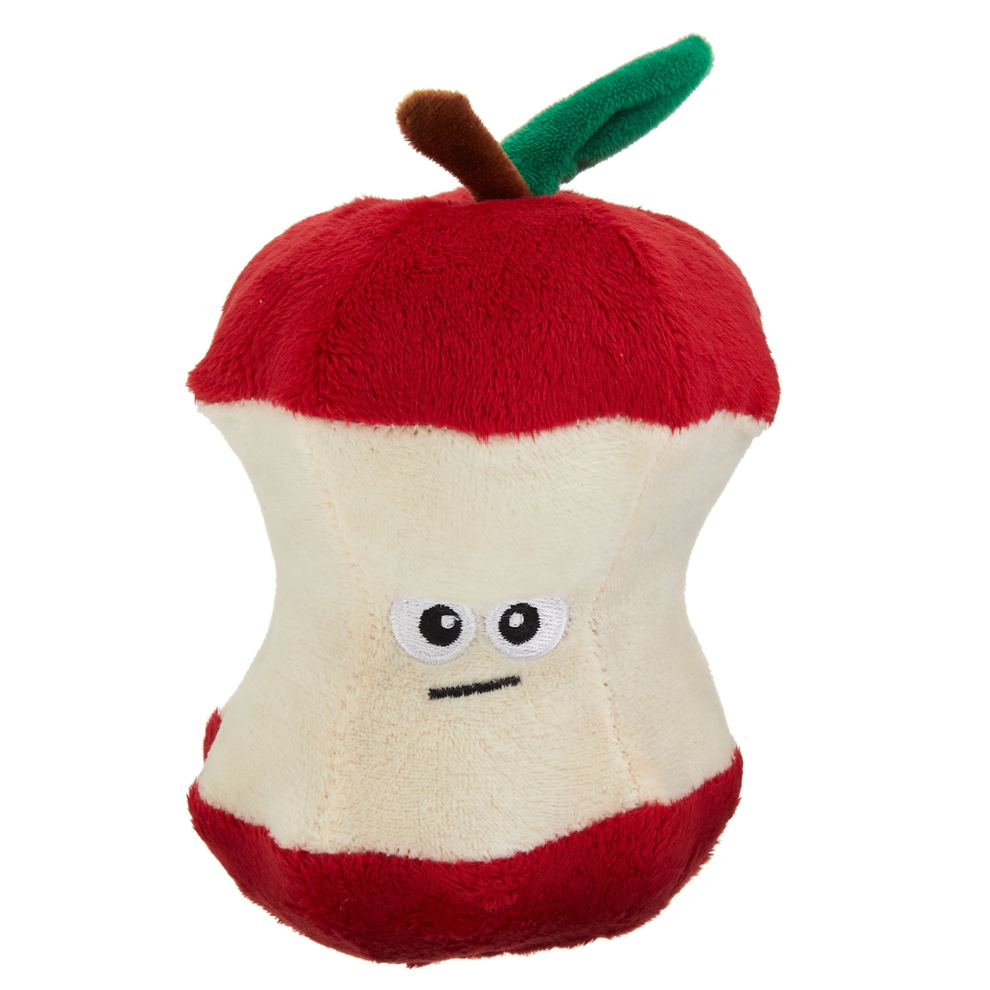 Top Paw® Apple Core Dog Toy Plush, Squeaker dog Plush Toys PetSmart
