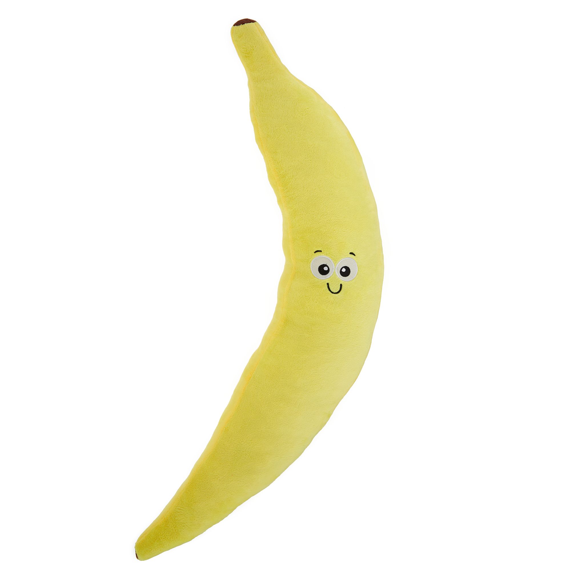 Paw® Banana Dog Toy - Plush, Squeaker 