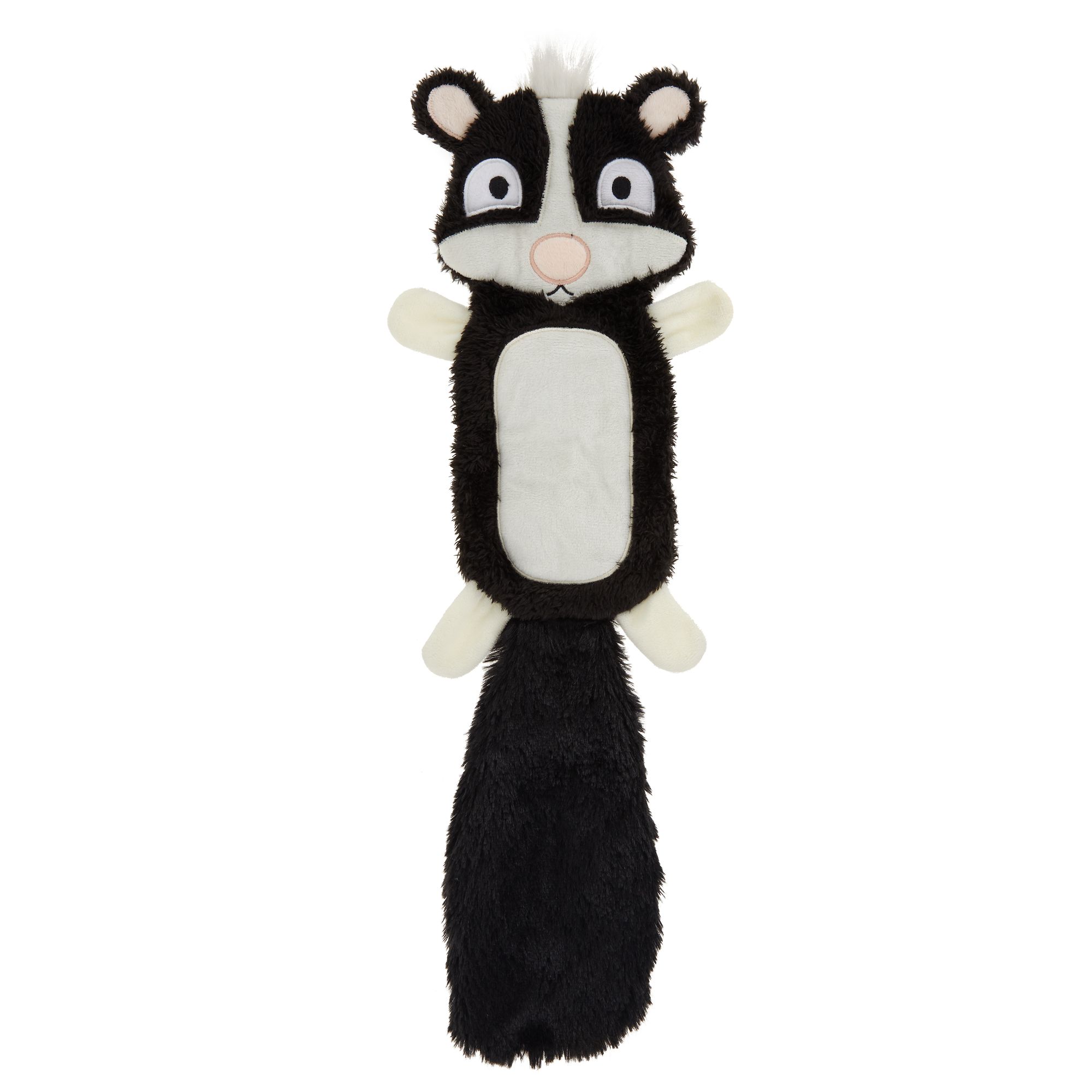 Top Paw® Skunk Flattie Dog Toy - Crinkle | dog Plush Toys | PetSmart