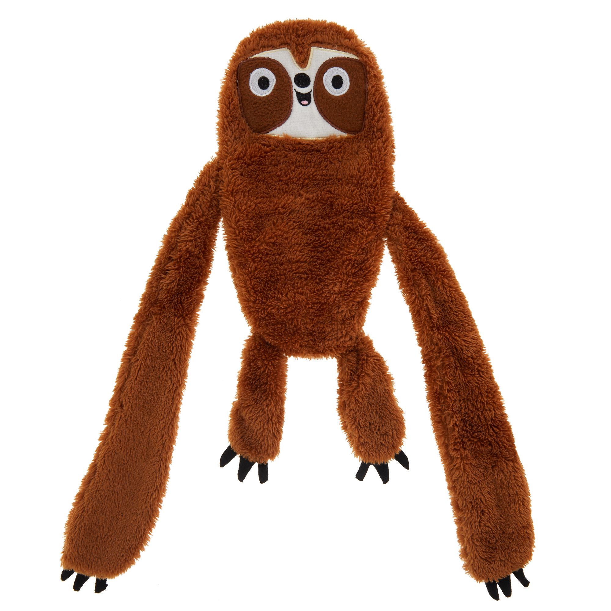 Top Paw® Sloth Flattie Dog Toy 