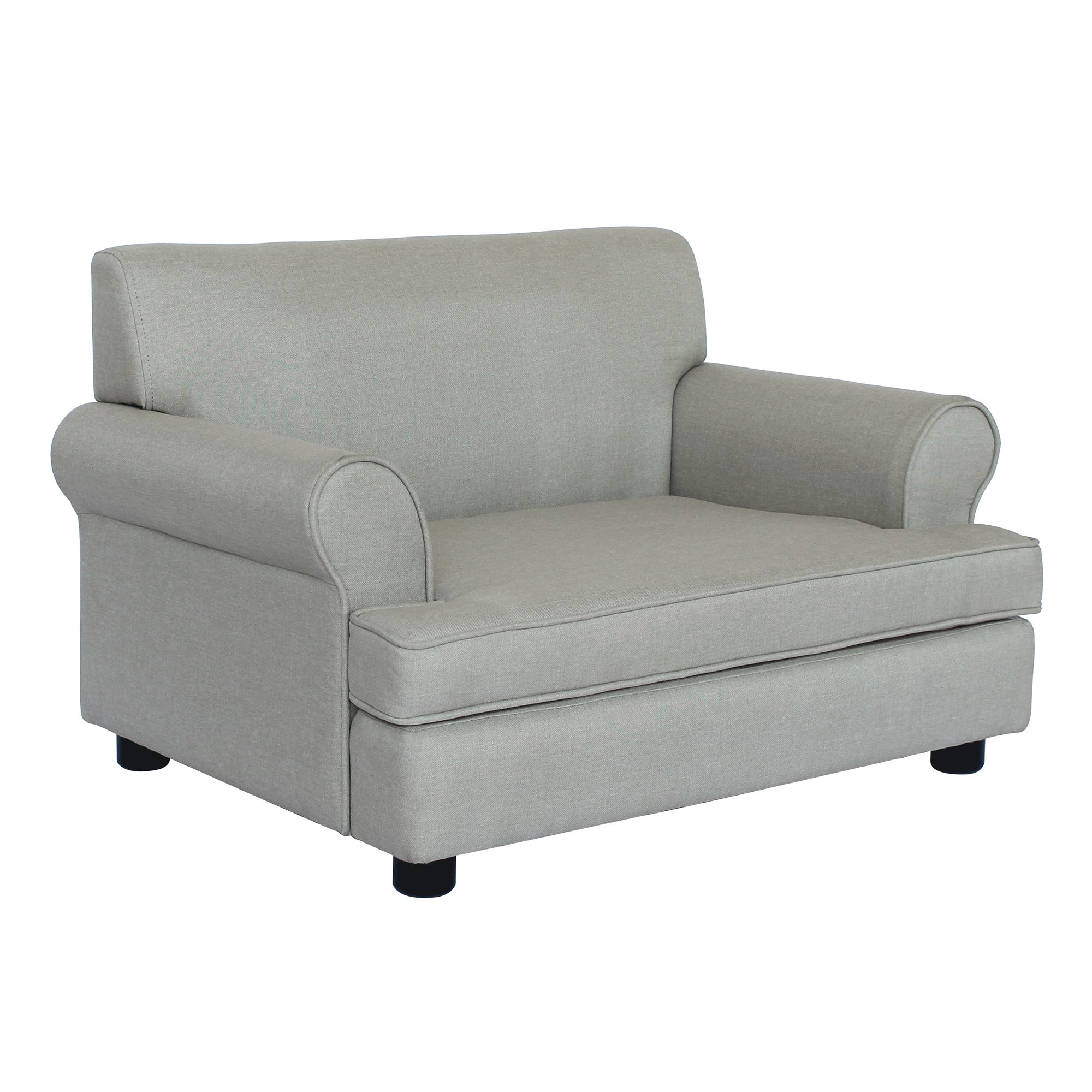 DDZ Luxury Pet Sofa Dog Bed Natural Linen dog Elevated Beds PetSmart