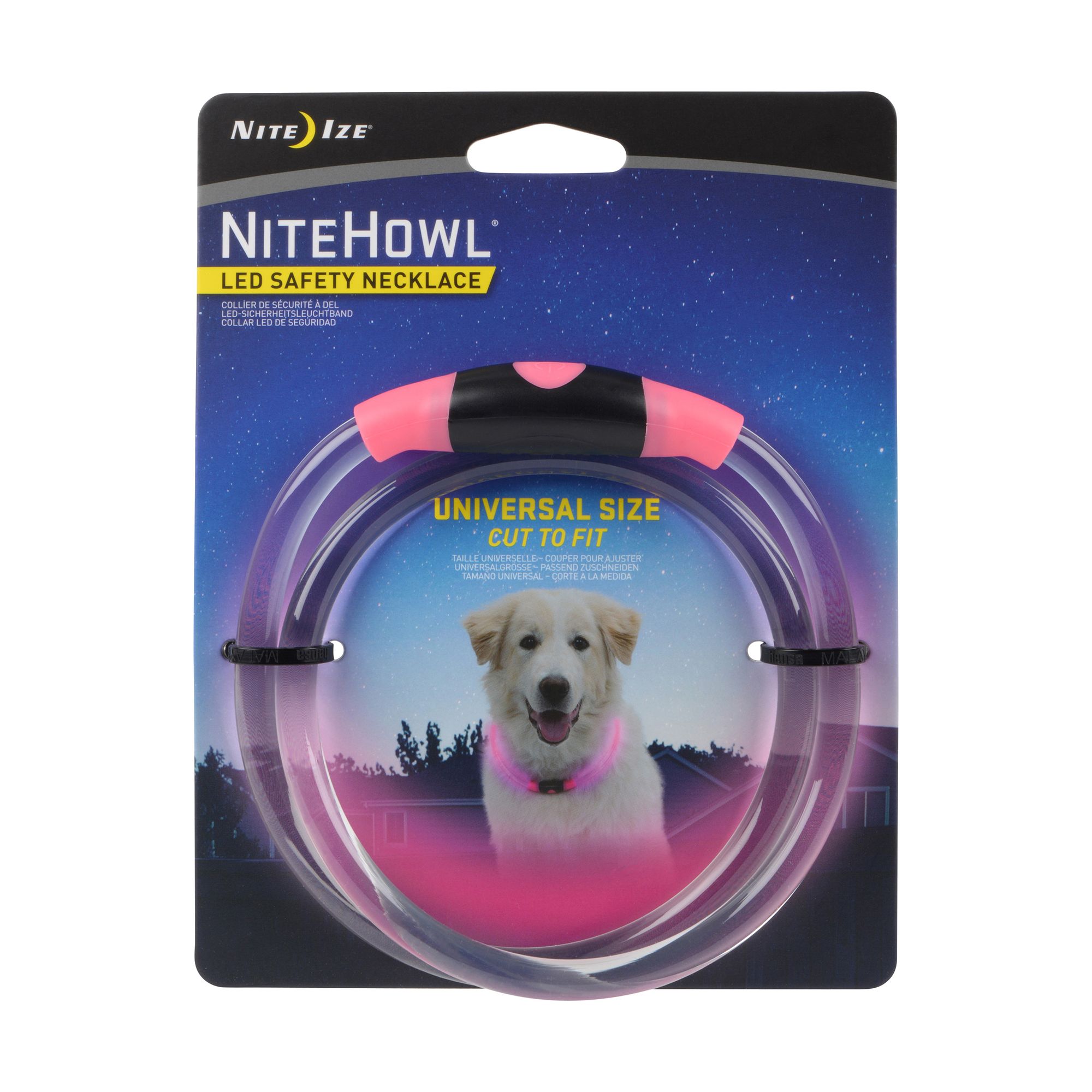 Nite Ize NiteHowl LED Dog Safety Necklace dog Collars