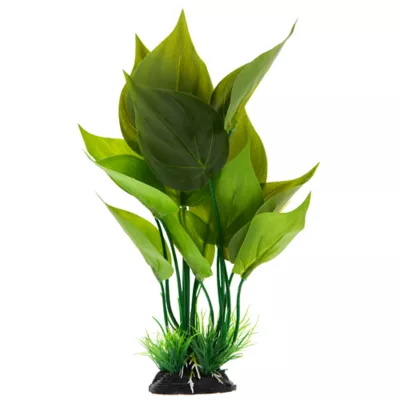 Product Top Fin® Artificial Realistic Spade Leaf Aquarium Plant - 4"