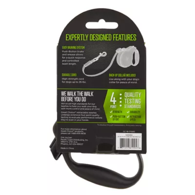 Product Great Choice® Retractable Cord Dog Leash