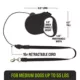 Product Great Choice® Retractable Cord Dog Leash