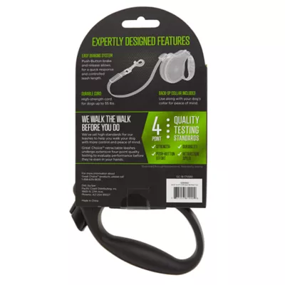 Product Great Choice® Retractable Cord Dog Leash