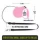 Product Great Choice® Retractable Cord Dog Leash