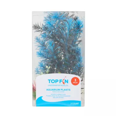 Top Fin® Artificial Aqaurium Plant Variety Pack - Up to 9" - Image 2