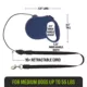 Product Great Choice® Retractable Cord Dog Leash