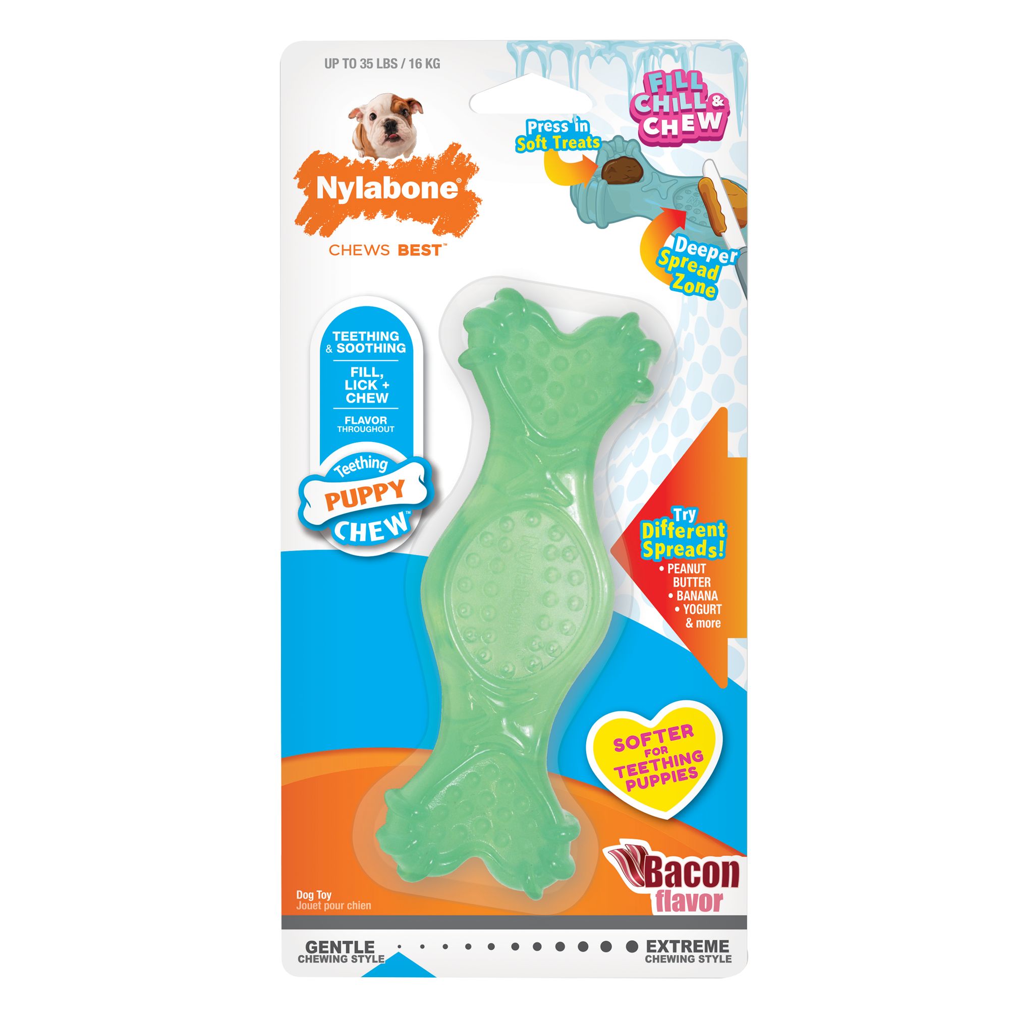 frozen dog teething toys