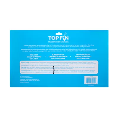 Top Fin® Ship with LED Light & Bubbler Aquarium Ornament - Image 6