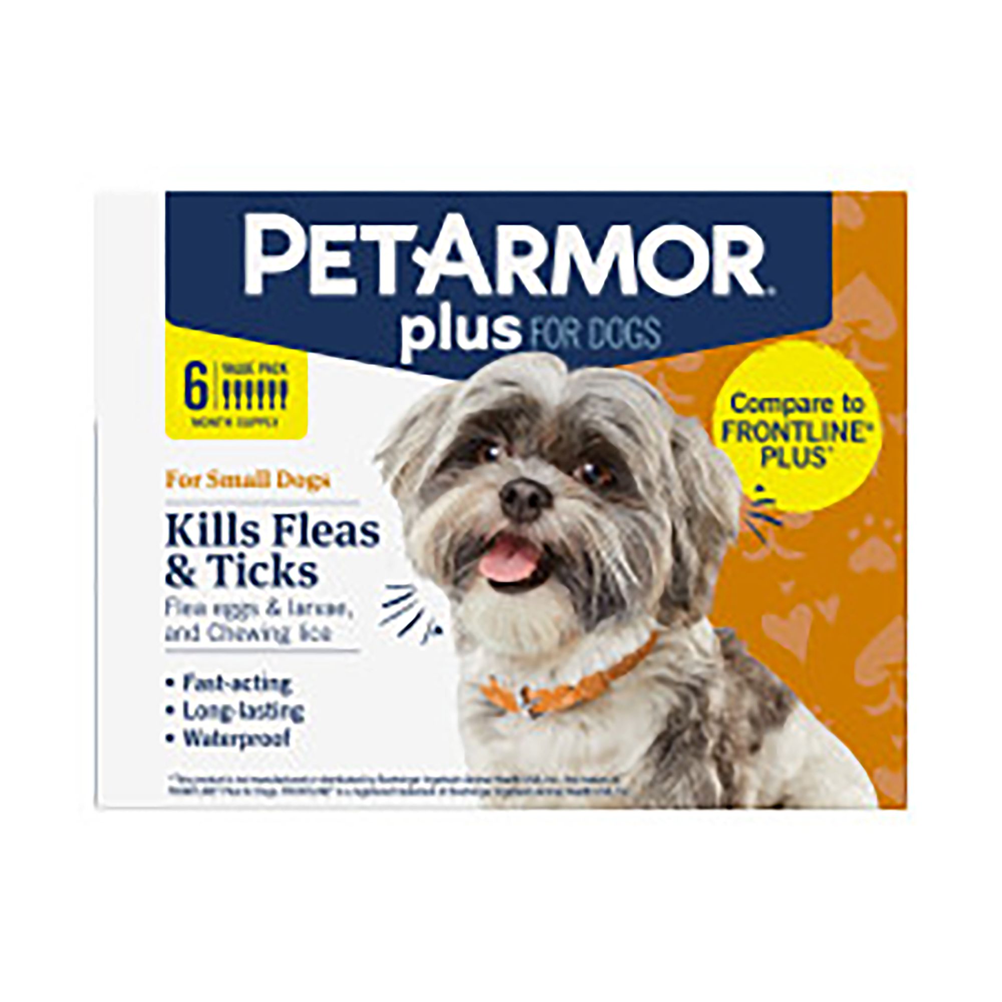 Petarmor Plus Flea Tick Treatment for Dogs - 6 count