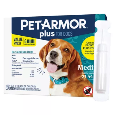 Product PetArmor® Plus for Dogs 23-44 lbs Flea & Tick Spot On Treatment