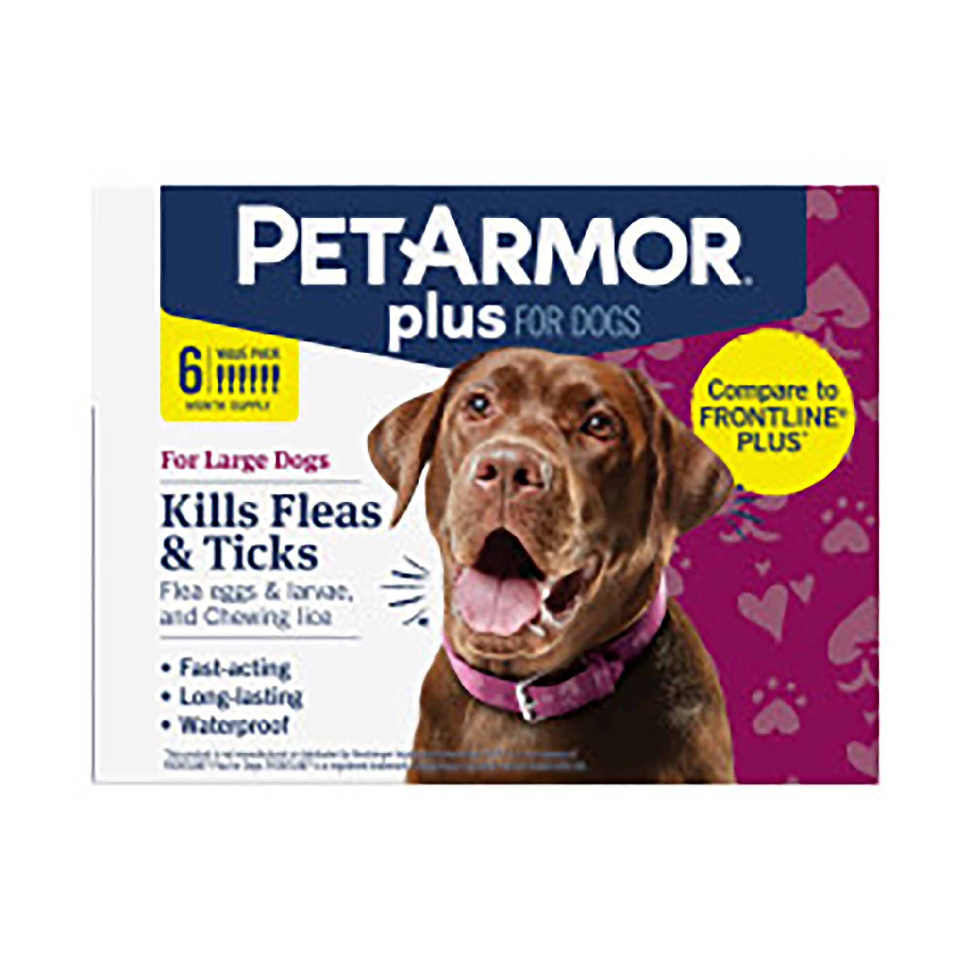 PetArmor Plus for Dogs 45 88 lbs Flea Tick Spot On Treatment