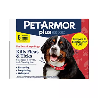 PetArmor Plus Flea Tick Topical for Dogs 3 89 132lbs