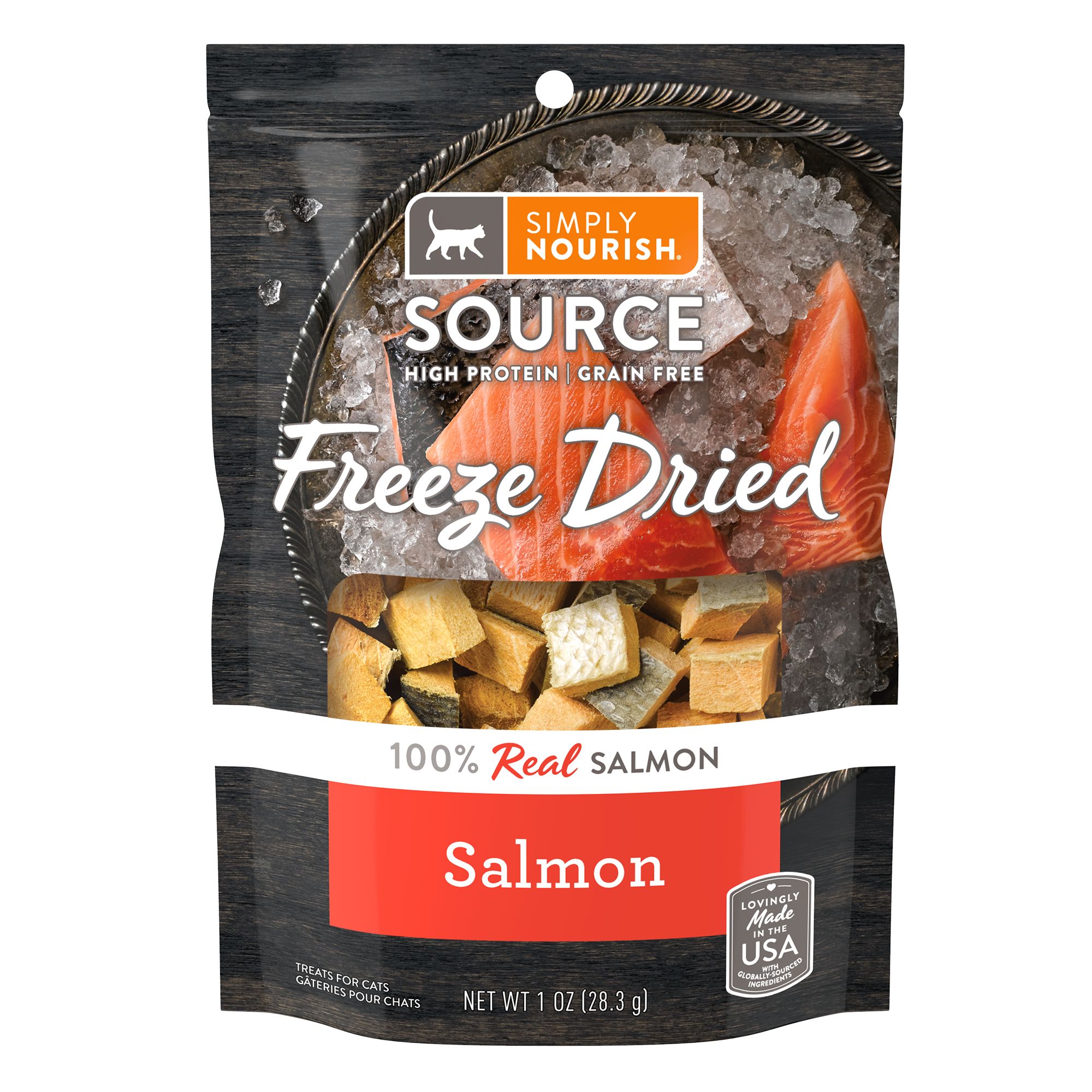 freeze dried salmon cat treats