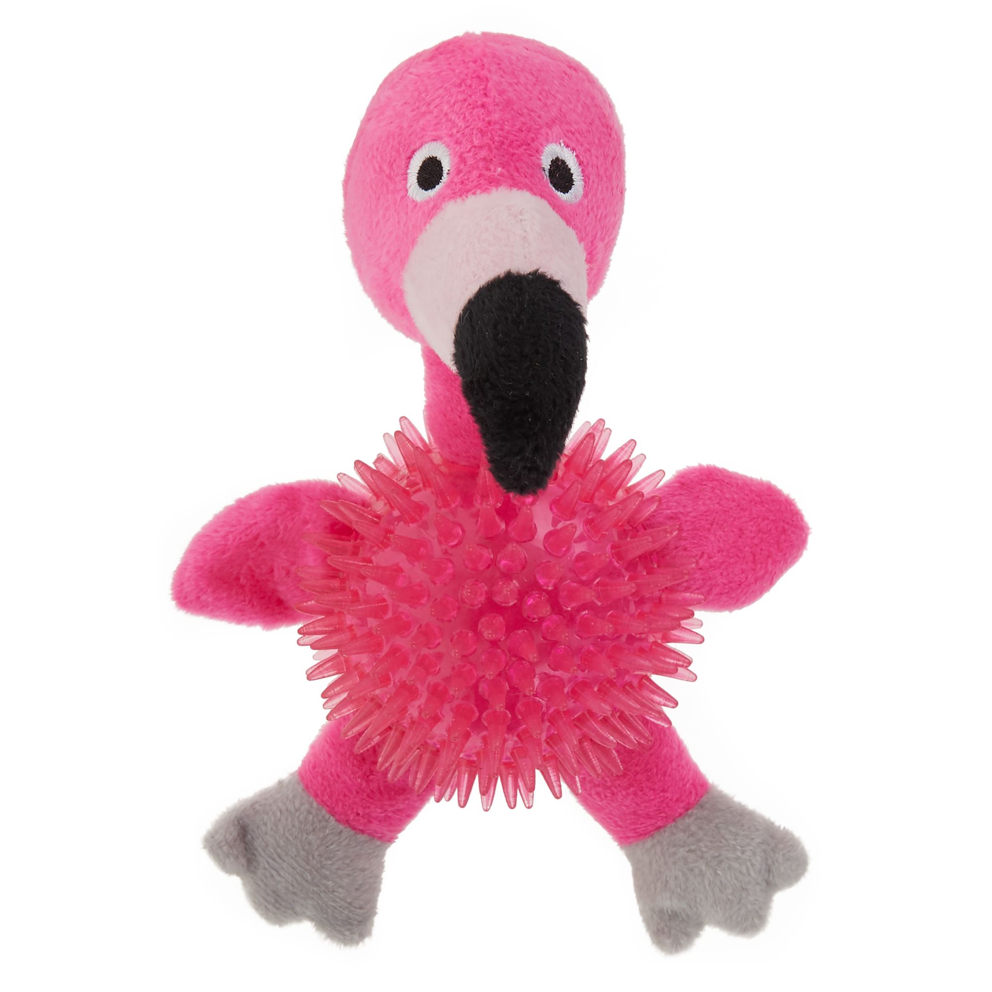 flamingo dog toy