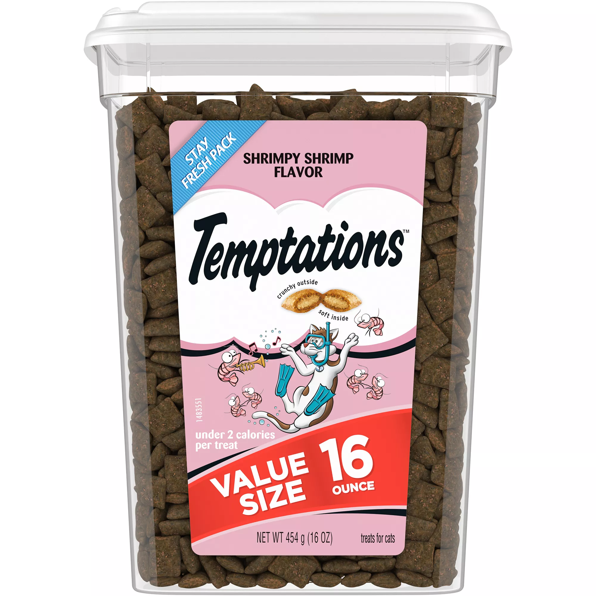 Temptations&trade; Classics Adult Cat Treats - Soft & Crunchy, Shrimpy Shrimp