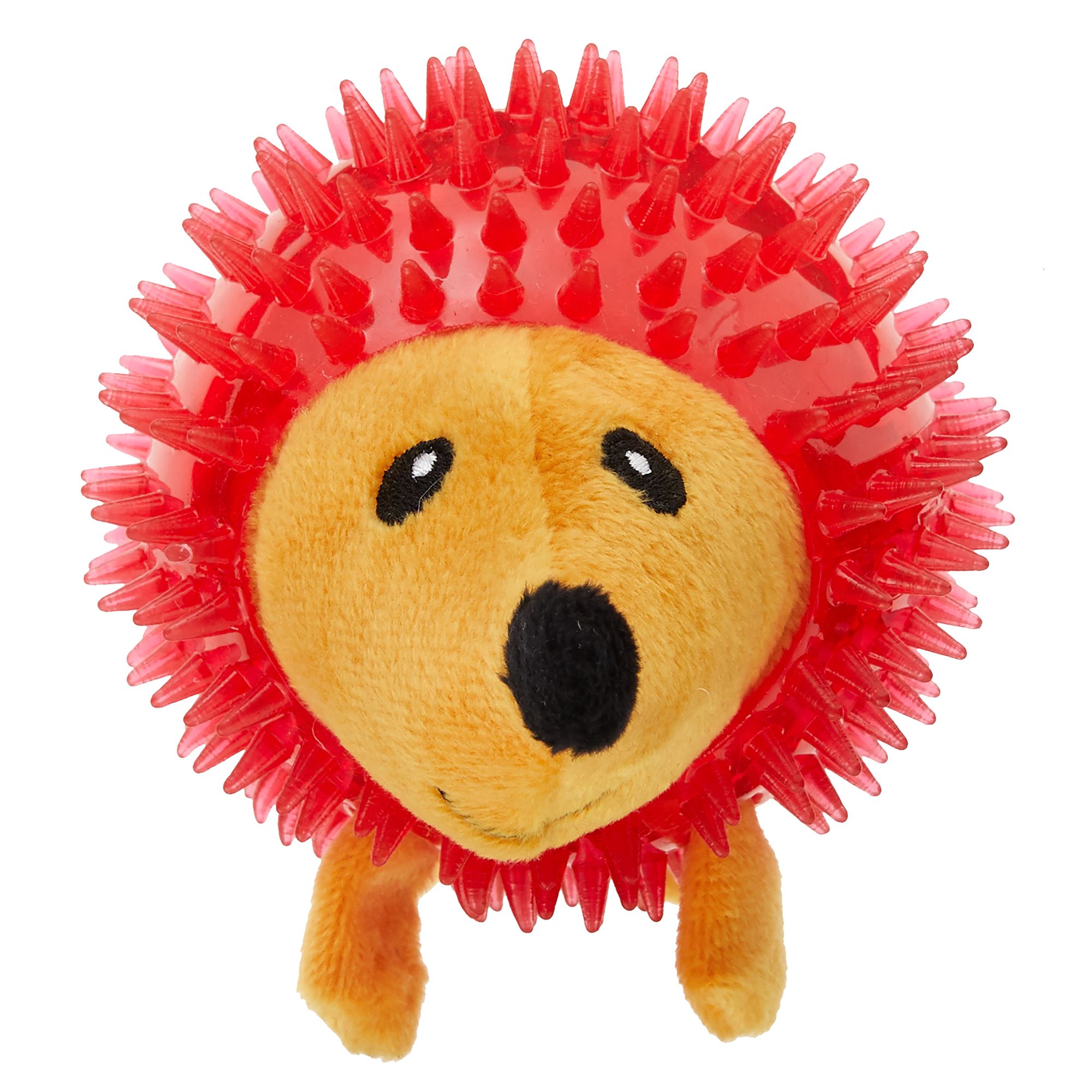 stuffed porcupine dog toy