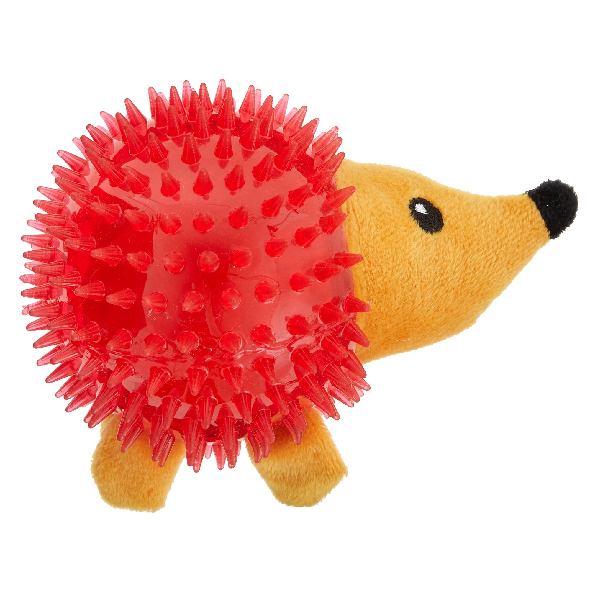 stuffed porcupine dog toy