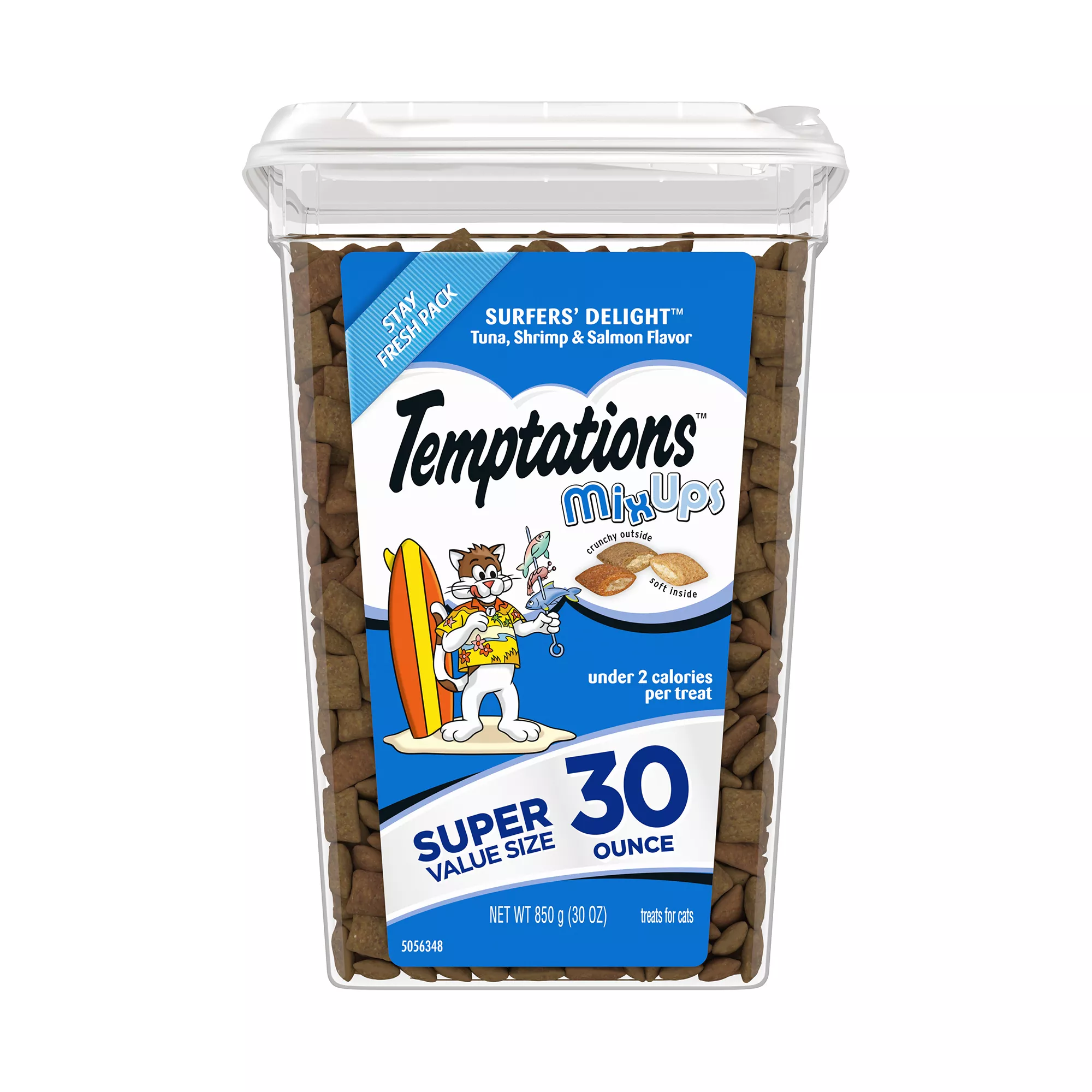 Temptations&trade; Mixups Adult Cat Treats - Soft & Crunchy, Surfers' Delight