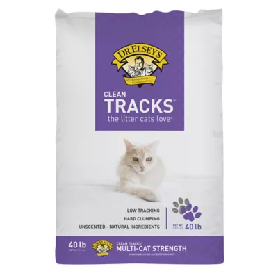 Dr. Elsey s Precious Cat Clean Tracks Clumping Multi Cat Clay Cat Litter Unscented Low Tracking