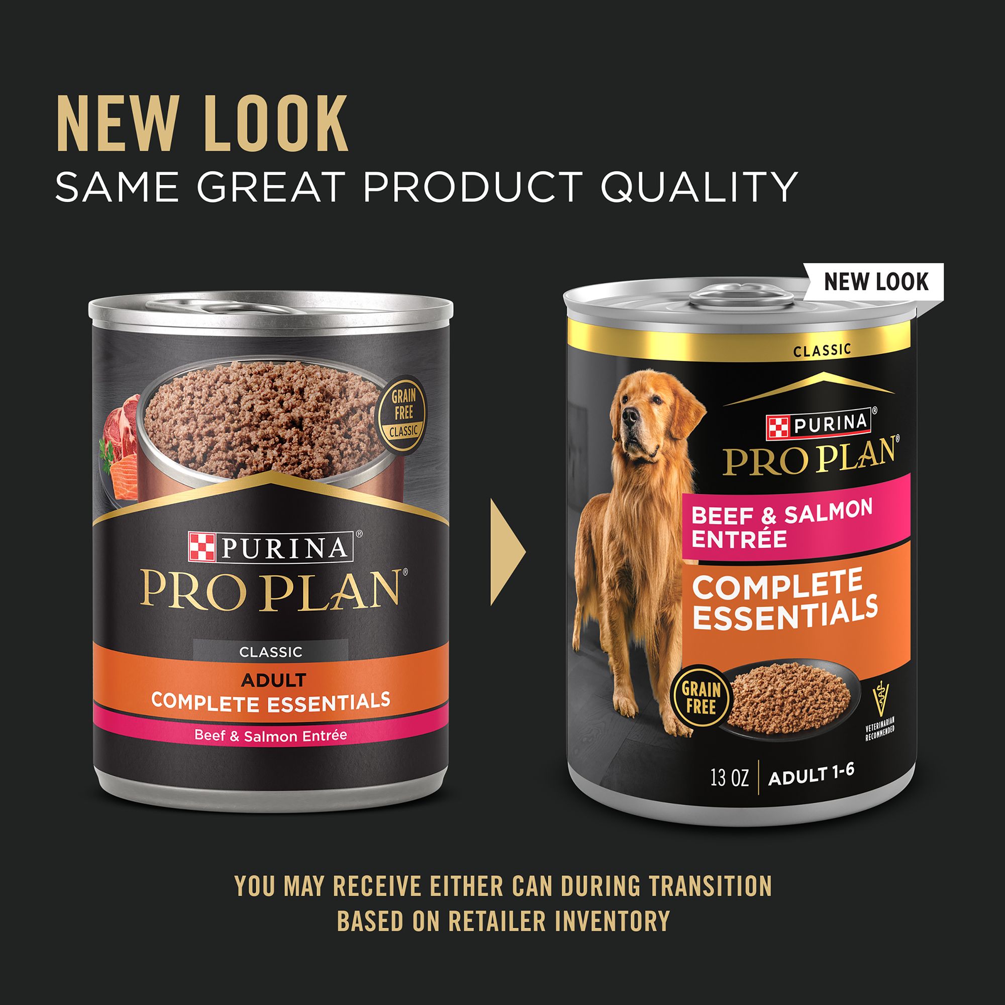 Purina Pro Plan Complete Essentials Adult Wet Dog Food - Grain