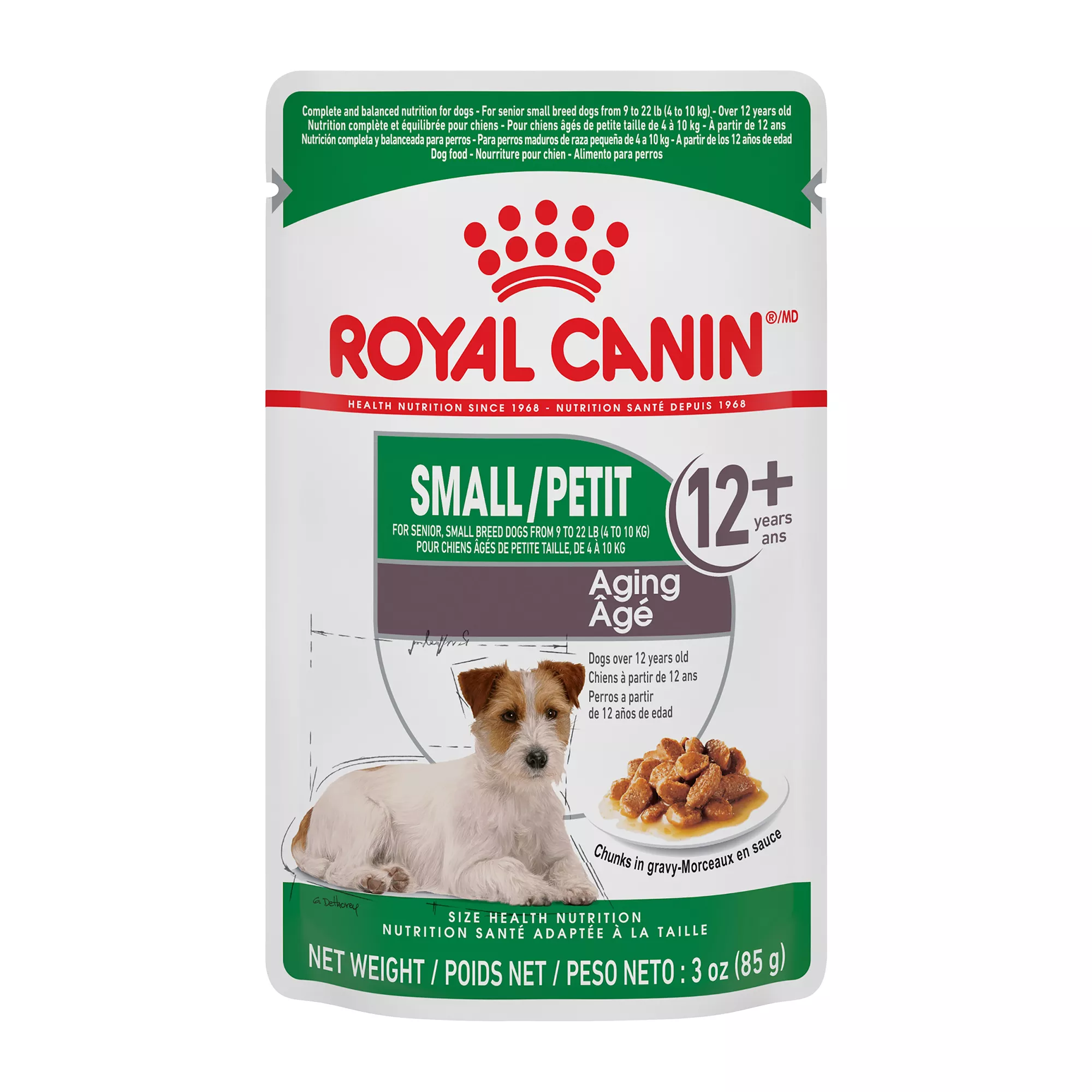 Royal Canin Size Health Nutrition Small Breed Aging 12+ Senior Dog Wet Food - 3 oz