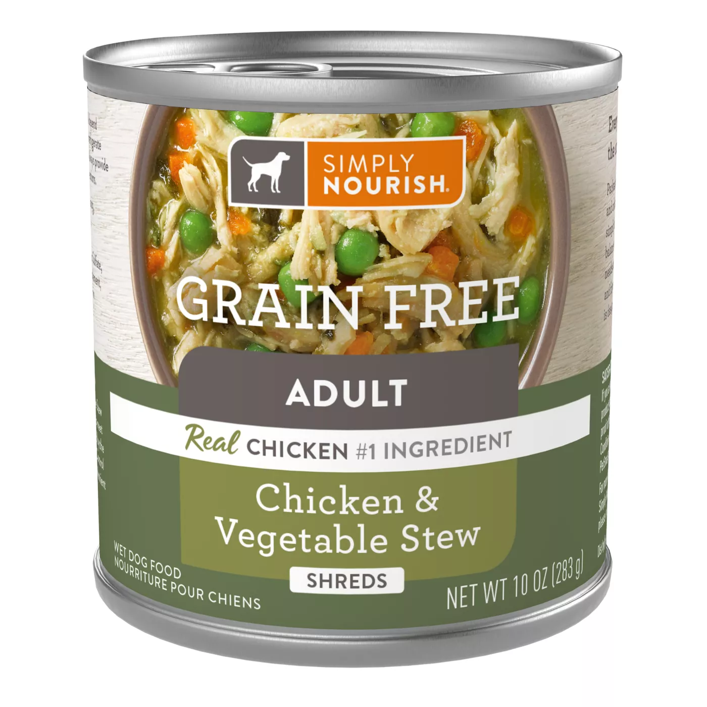 Low calorie wet shops dog food