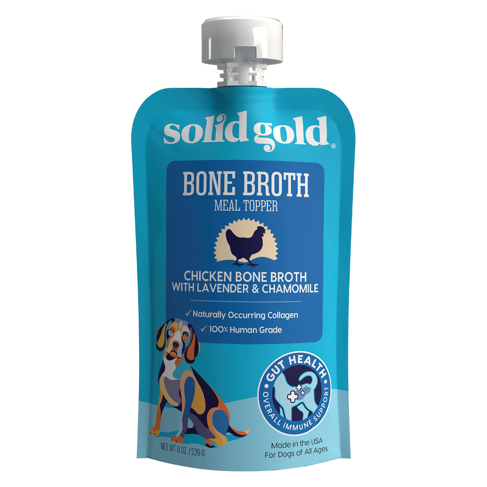 Solid Gold Bone Broth Dog Meal Toppers 