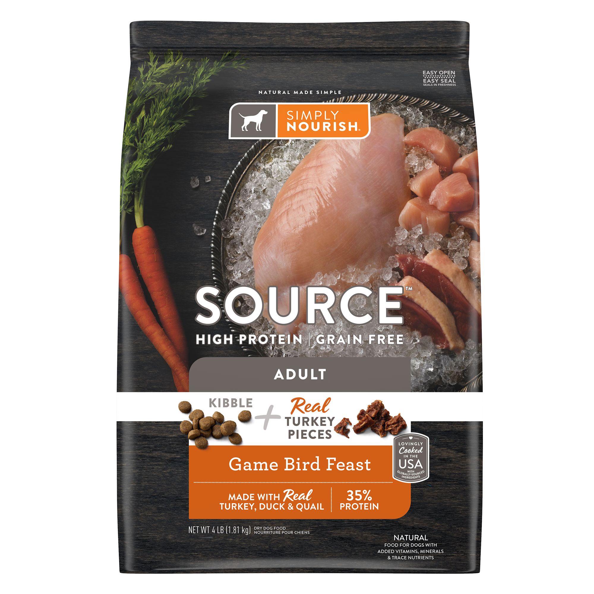 natural source dog food