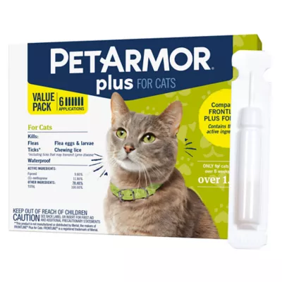 Product PetArmor® Plus for Cats Over 1.5 lbs Flea & Tick Spot On Treatment