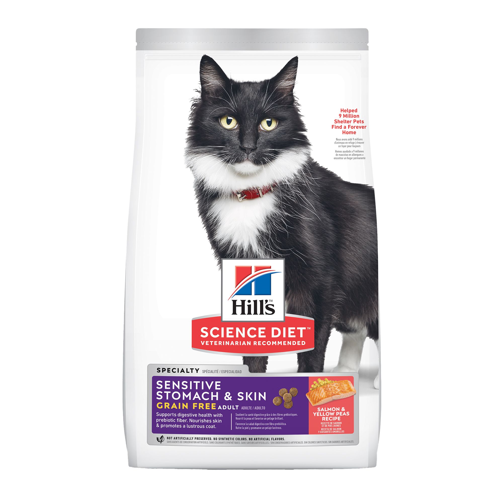 Hill s Science Diet Sensitive Stomach Skin Adult Dry Cat Food