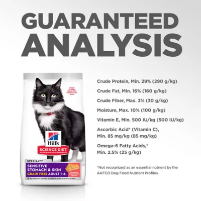 Product Hill's® Science Diet® Sensitive Stomach & Skin Adult Dry Cat Food - Grain Free, Salmon