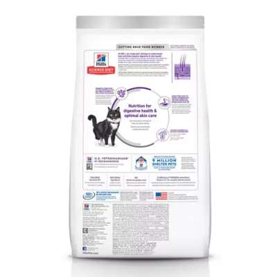 Product Hill's® Science Diet® Sensitive Stomach & Skin Adult Dry Cat Food - Grain Free, Salmon