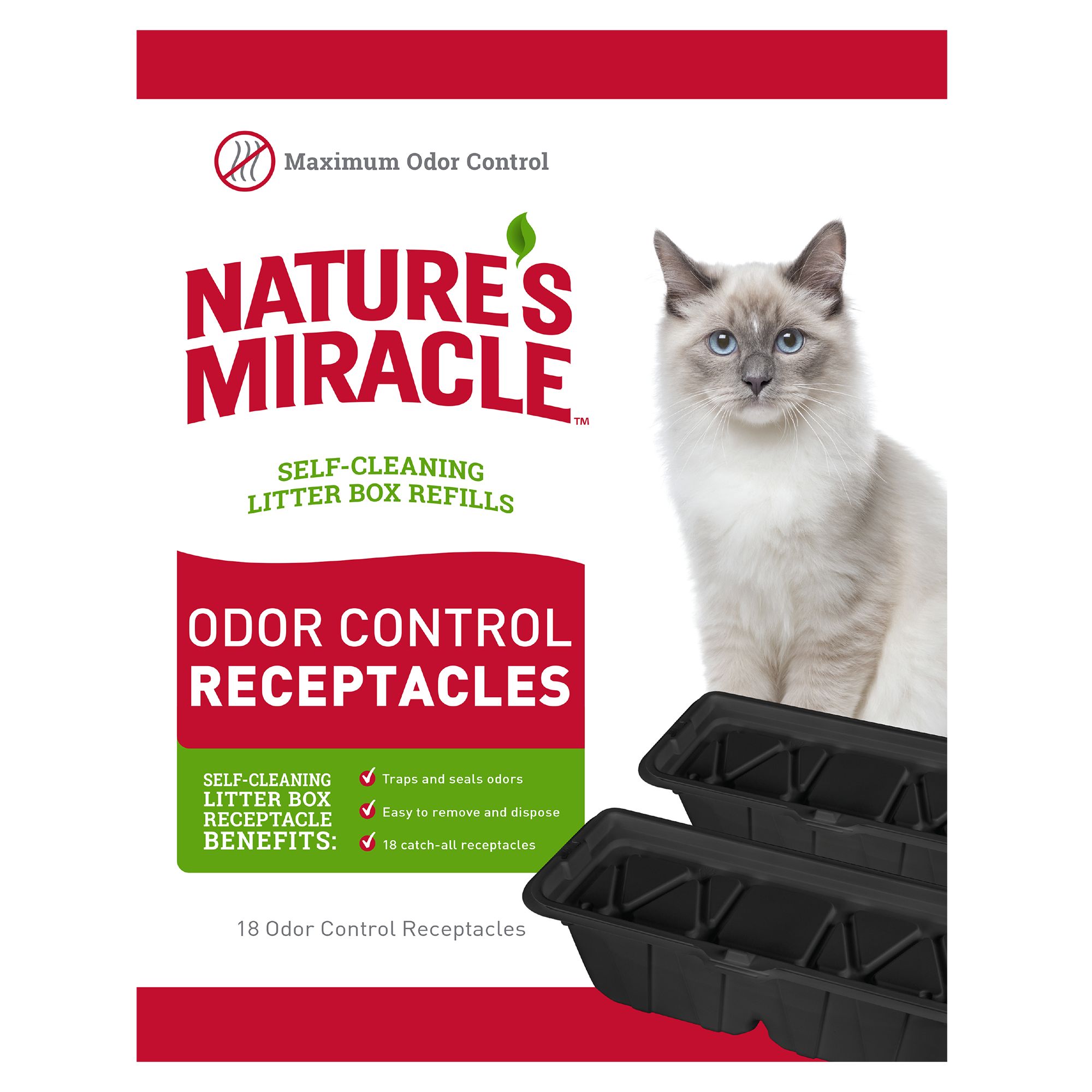 nature's miracle odor control receptacles