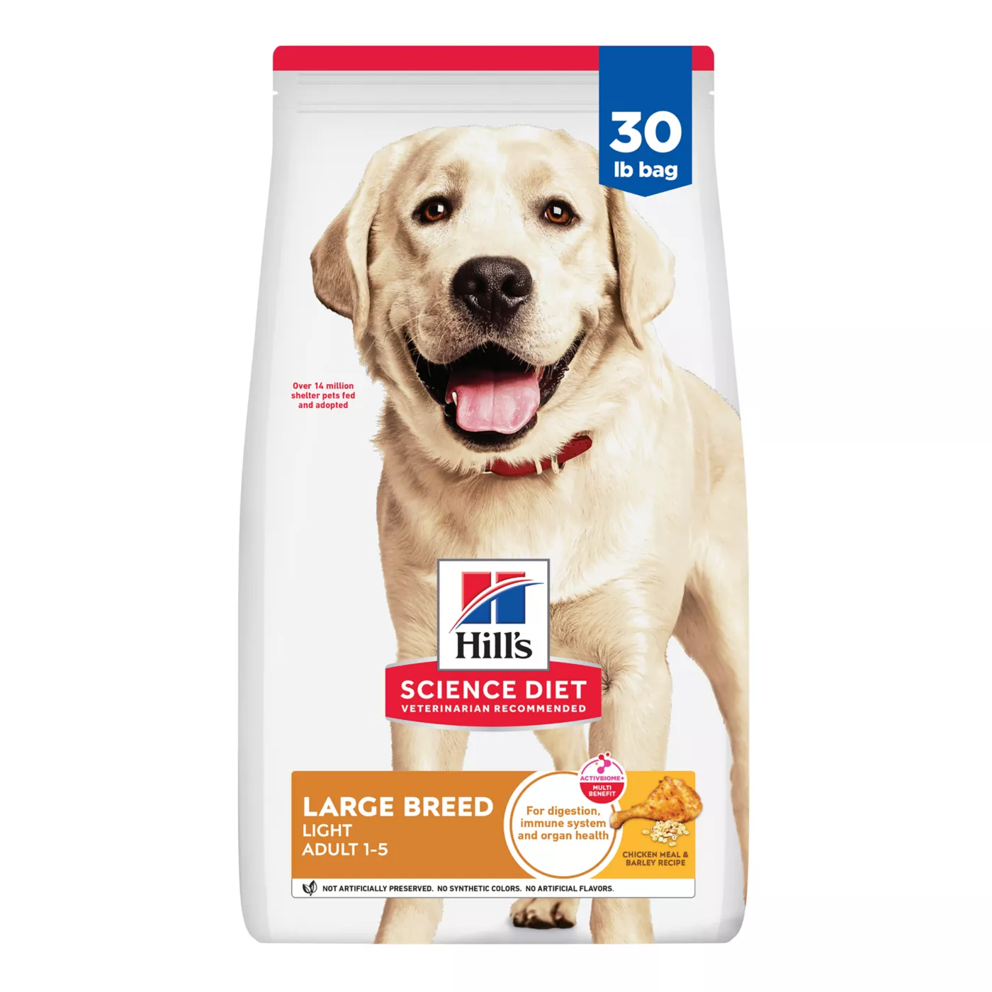 Large breed weight control dog food best sale