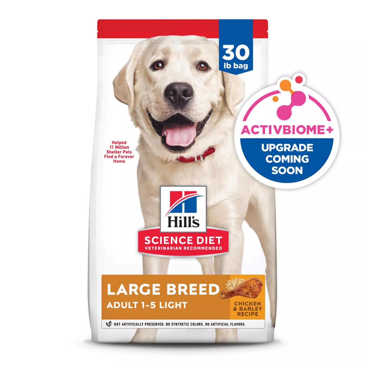 Hill s Science Diet Light Large Breed Adult Dry Dog Food Chicken Barley