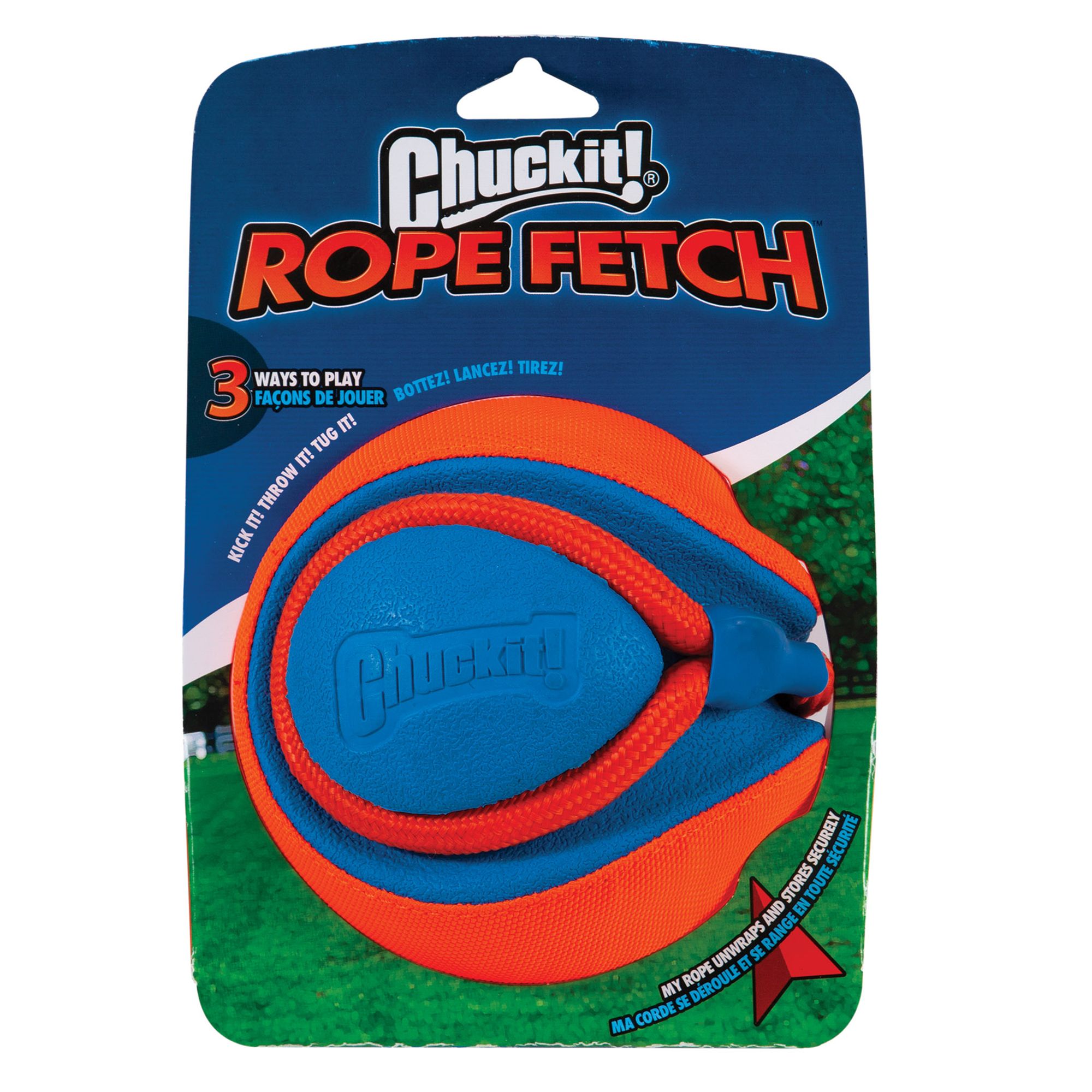 chuckit rope fetch