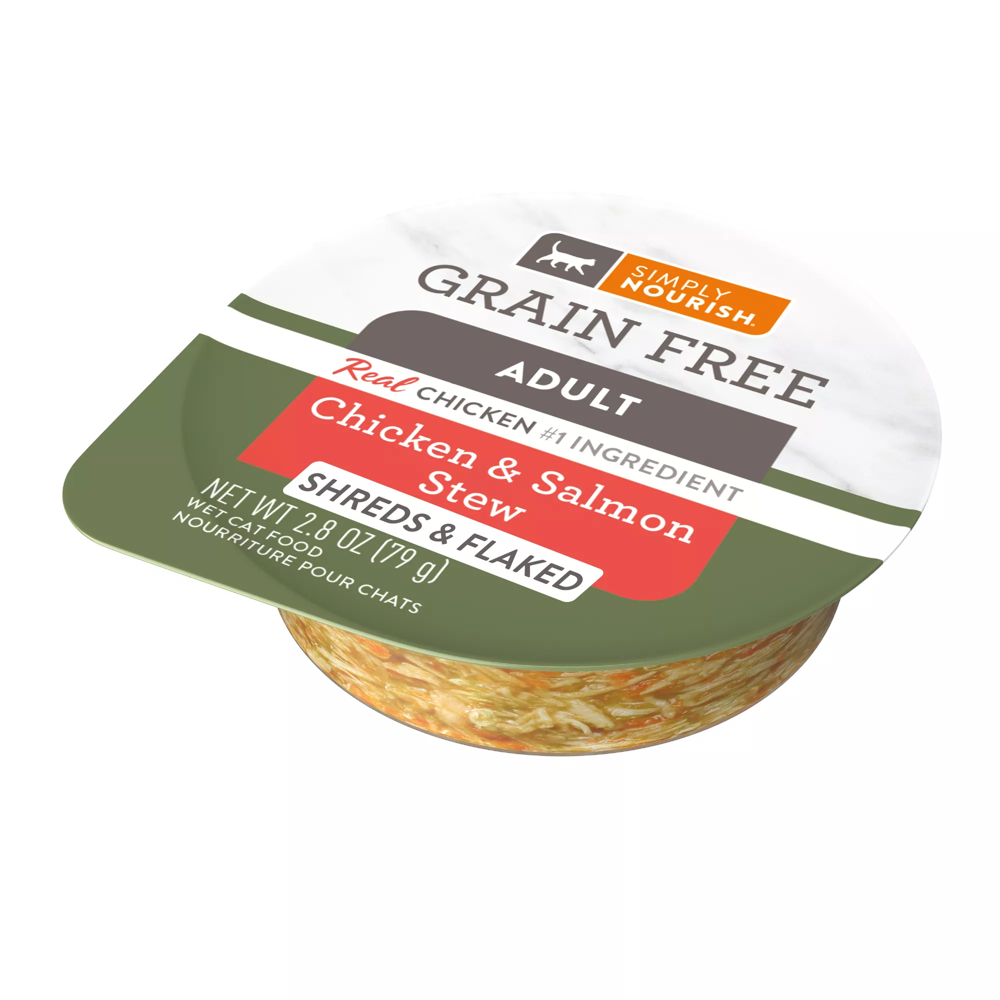 Simply Nourish® Original Cat Wet Food - 2.8 Oz, Natural, Stew, Grain Free