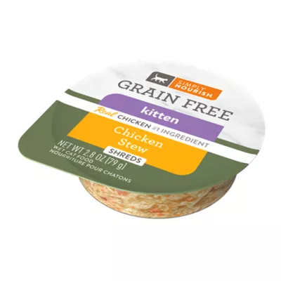 Product Simply Nourish® Original Kitten Cat Wet Food - 2.8 Oz, Natural, Stew, Grain Free