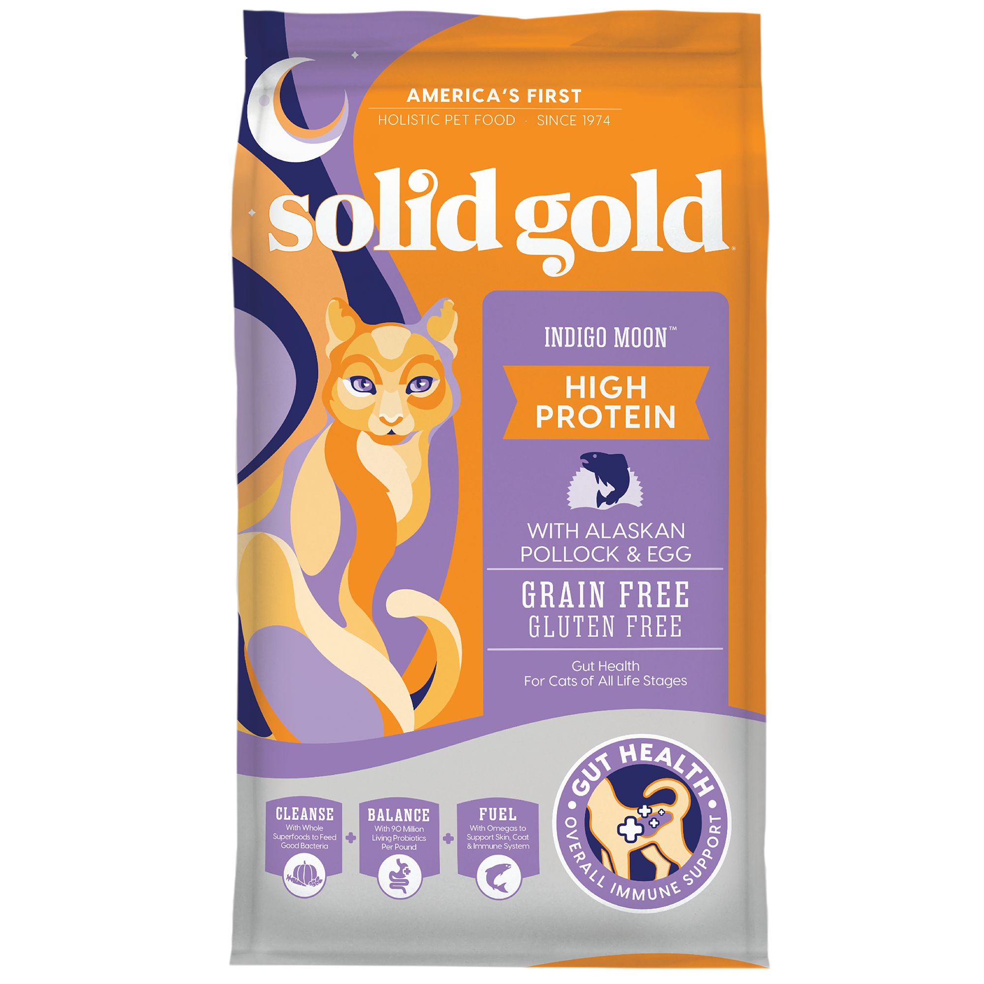 Solid Gold Indigo Moon Holistic Cat Kitten Food