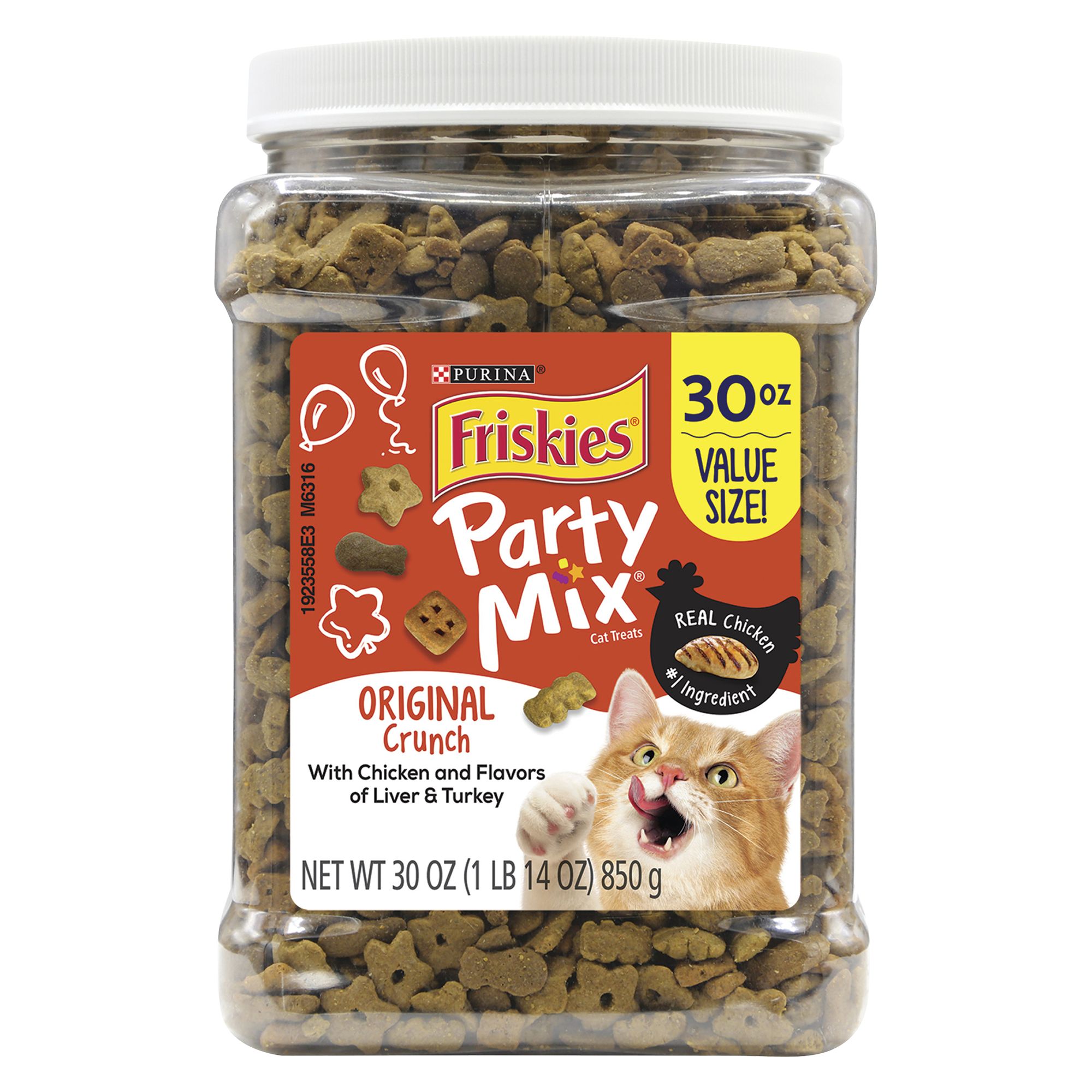 Purina Friskies Party Mix Cat Treats 30oz