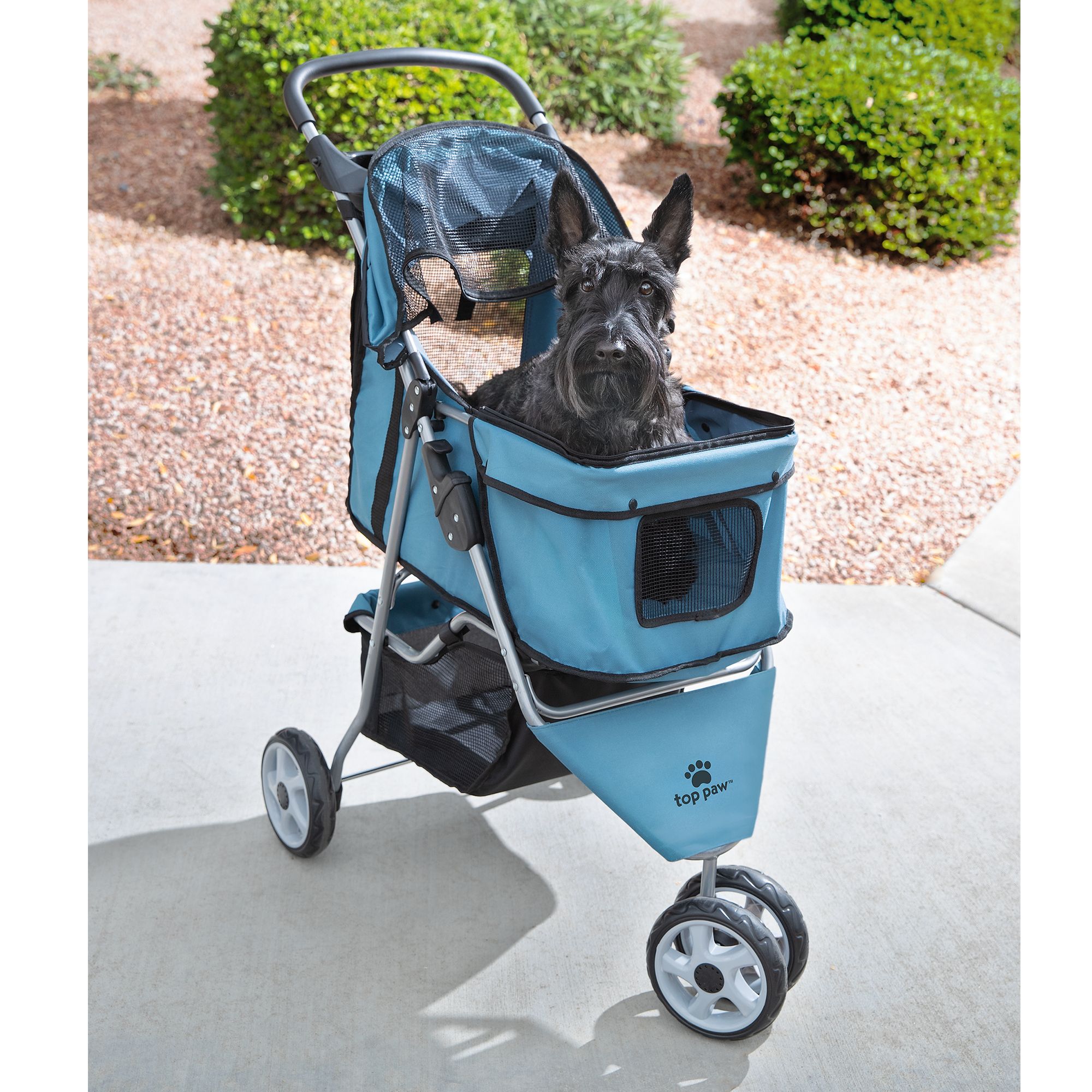 Top Paw® 3-Wheel Basic Pet Stroller 