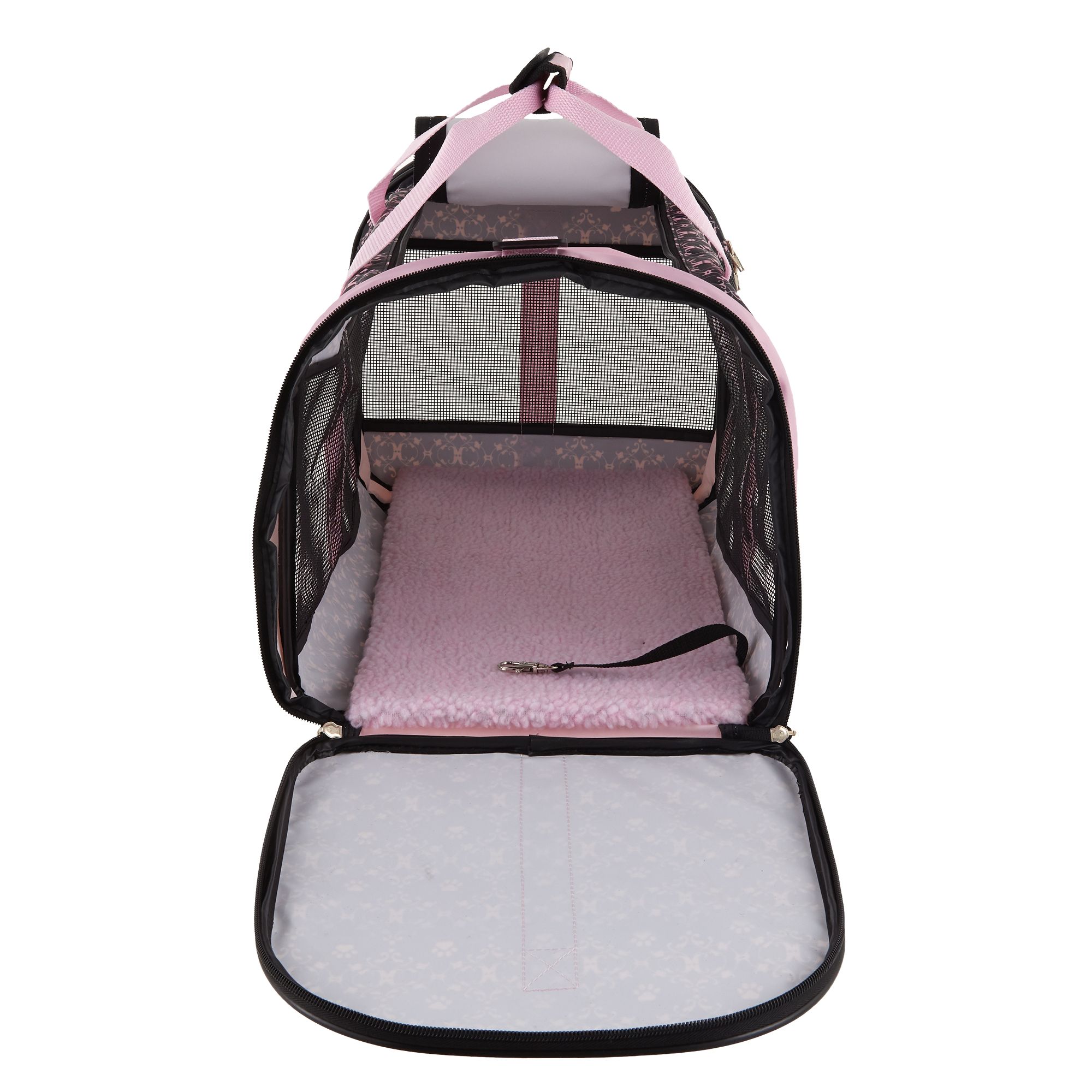 whisker city soft sided cat carrier