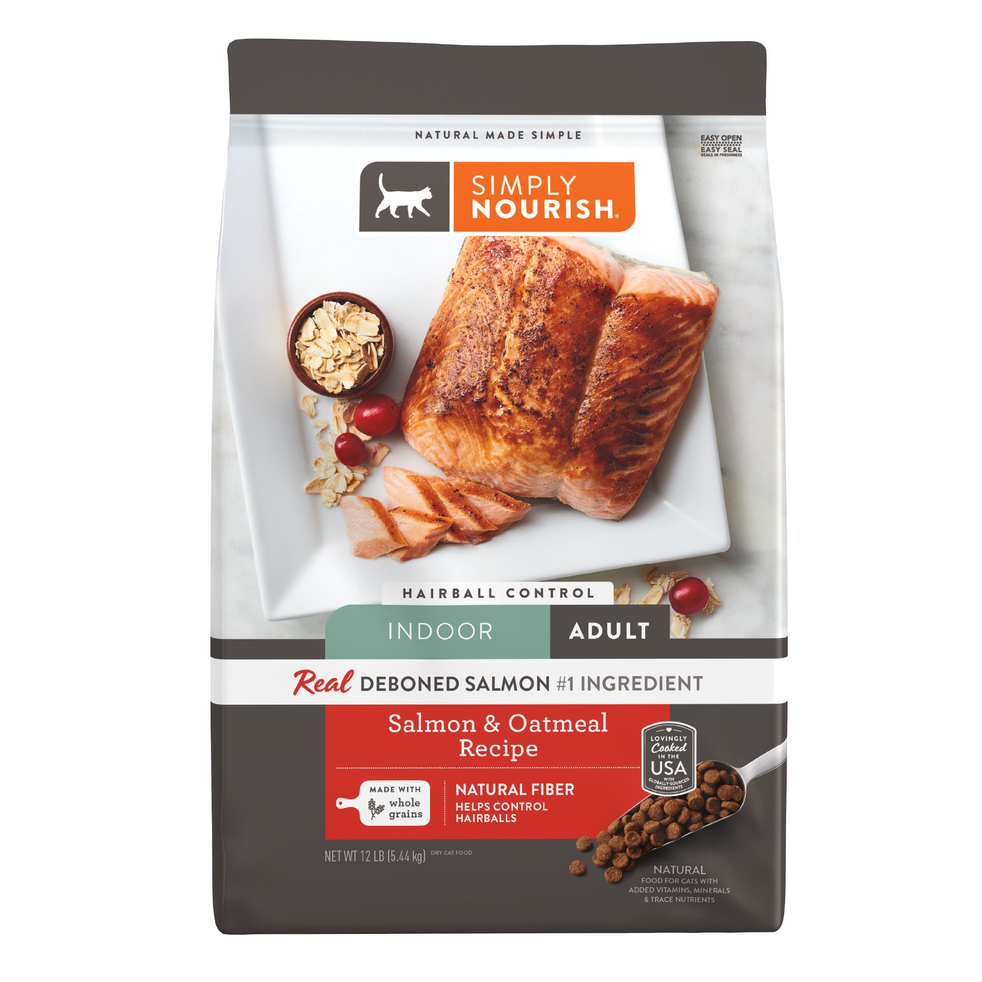 Simply nourish salmon and shop sweet potato cat food