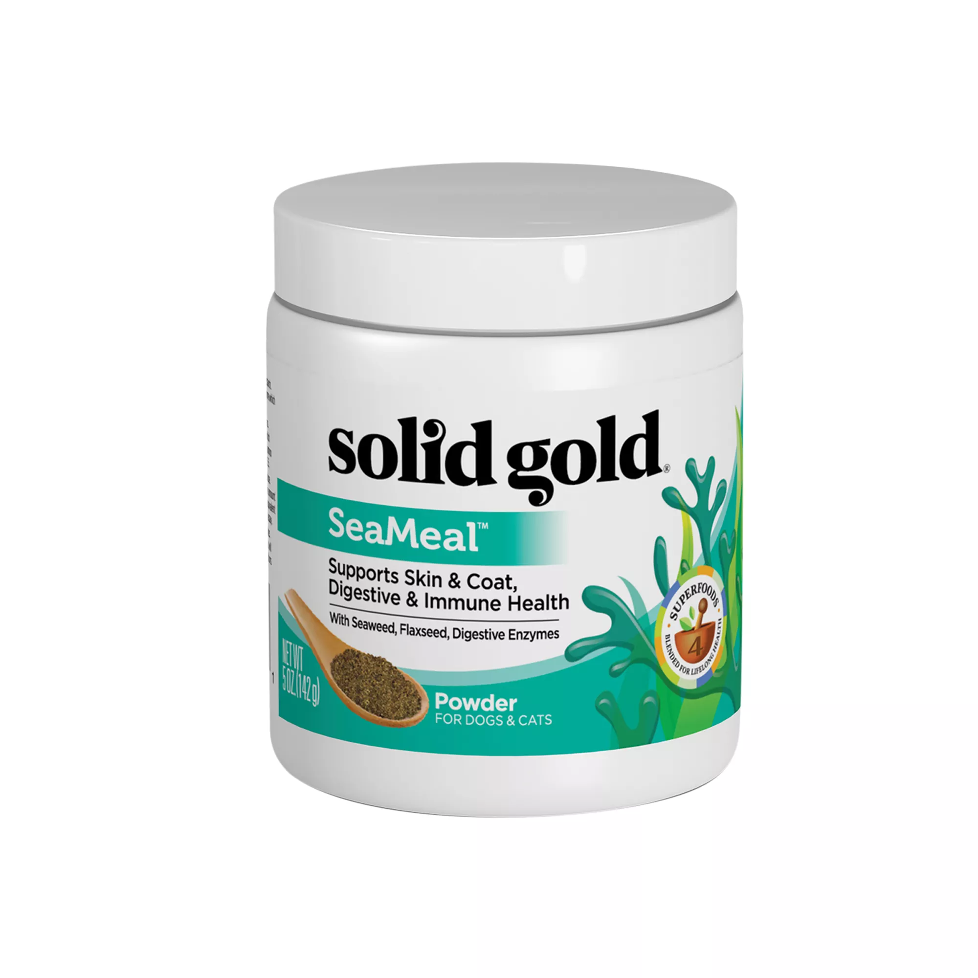 Solid Gold SeaMeal&trade; Skin & Coat, Digestive & Immune Health Supplement