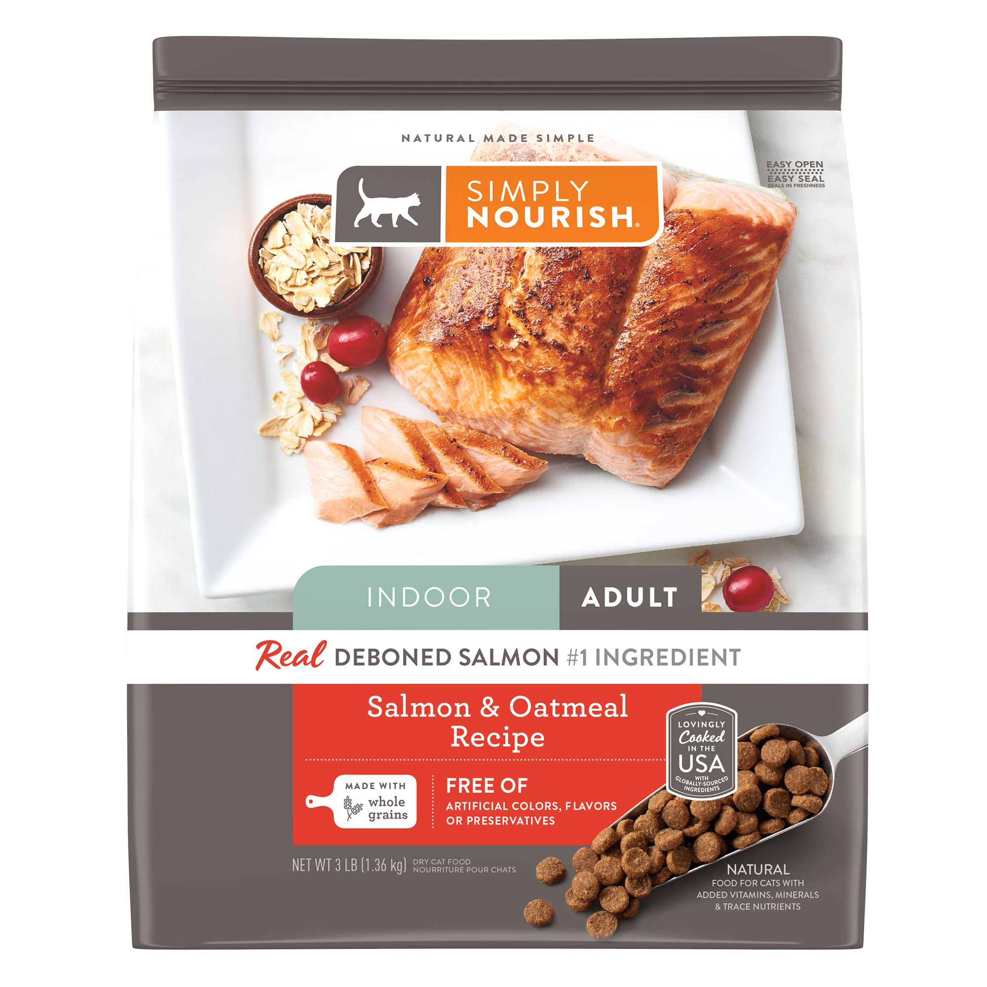 simply nourish duck and oatmeal cat food